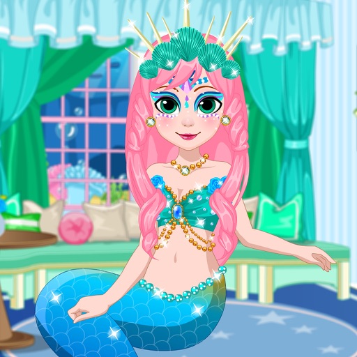 Mermaid Face Painting Design iOS App