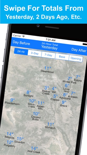 Colorado Snow Map & Webcams(圖5)-速報App