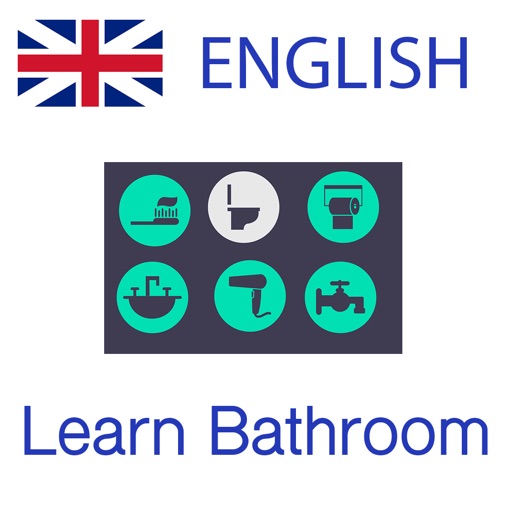 Learn Bathroom Words in English Language Icon