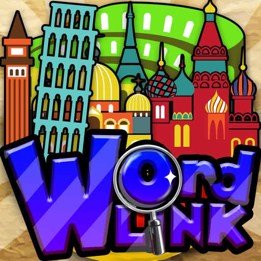 Words Link : City Around The World Search Puzzles Game Pro with Friends icon