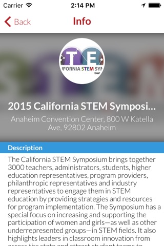 CA STEM 2015 screenshot 3