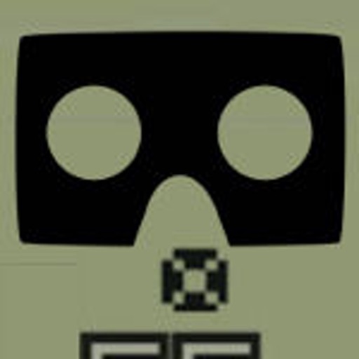VR Falldown Cardboard Icon