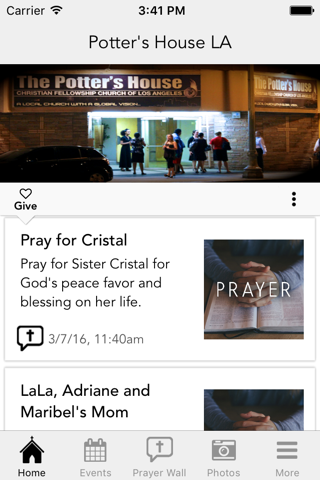 The Potter's House Church of Los Angeles screenshot 2