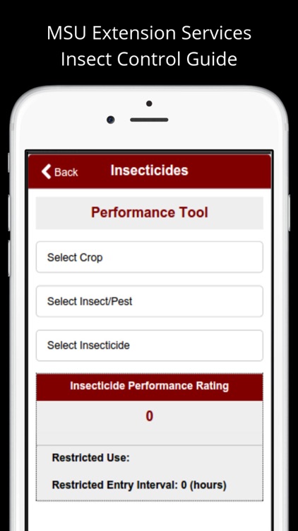 MSU Insect Control Guide