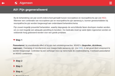 Groninger Formularium app screenshot 3