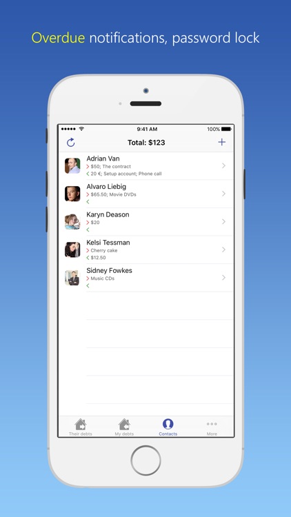 IOU - debt manager screenshot-3