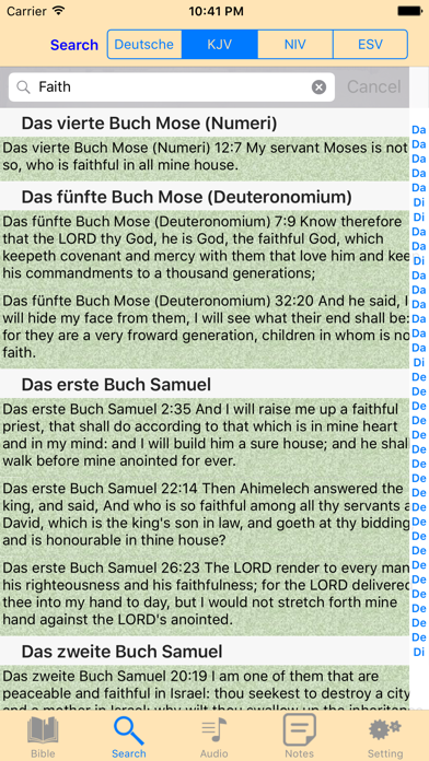 How to cancel & delete Audio Deutsch Bibel Schlachter German holy bible from iphone & ipad 4