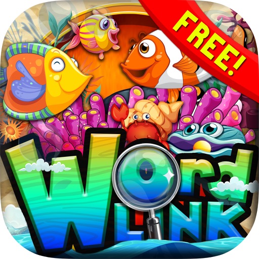 Words Link : Ocean & Under Water World Search Puzzle Game Free with Friends icon