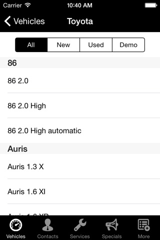 Halfway Toyota Ottery screenshot 2