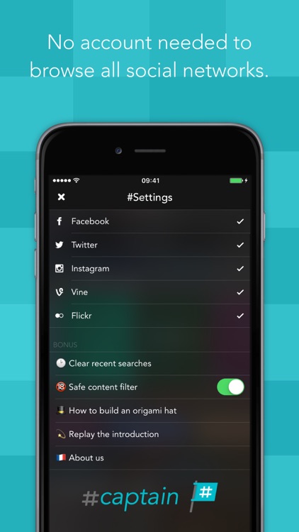 #captain - All about hashtags screenshot-4