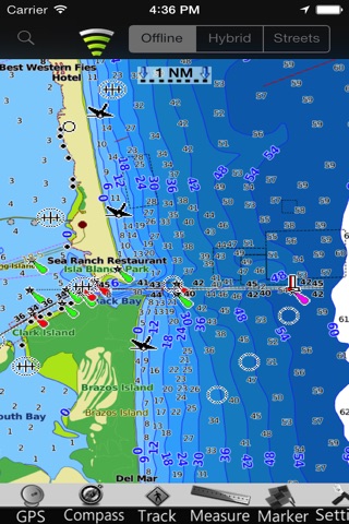 Gulf of Mexico Nautical Charts screenshot 3