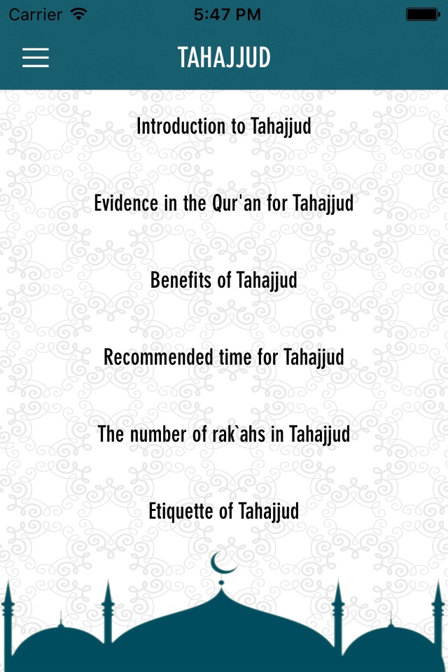 Tahajjud screenshot 4