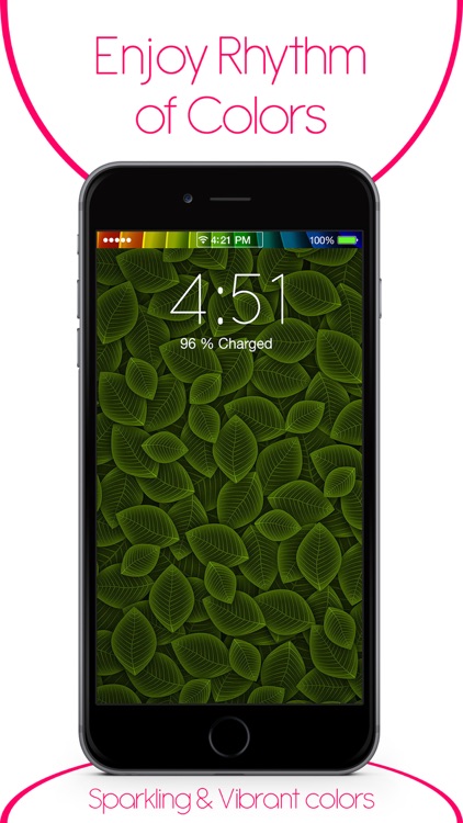 Pimp My Status Bar - Custom Top Bar Wallpapers and Colorful Backgrounds for Home Screen & Lock Screen