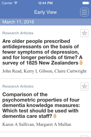 Australasian Journal on Ageing screenshot 2