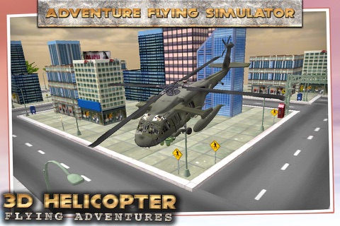 Real Helicopter Flying Adventures 3D screenshot 2