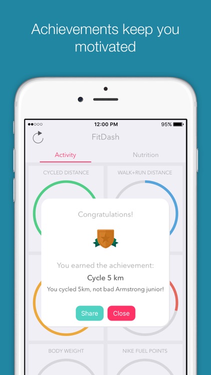 FitDash - Social Calorie, Activity and Nutrition Tracker screenshot-0