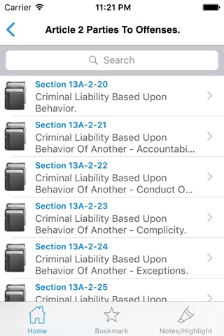 TX Penal Code, Titles & Laws screenshot 2