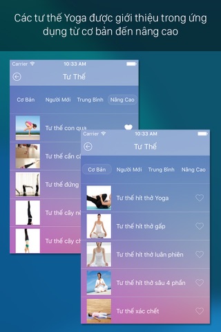 Yoga - Tổng hợp các tư thế, bài tập luyện, lớp học screenshot 2