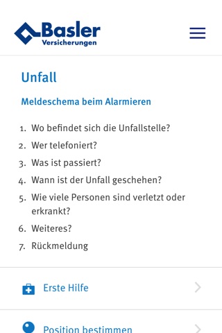 Baloise Mobile Safety screenshot 2