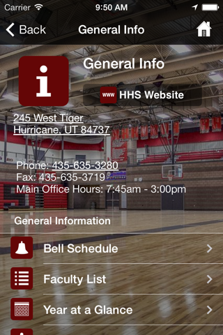 Hurricane High School screenshot 3