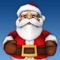 'Twas the Night before Christmas; Santa sat in the sleigh
