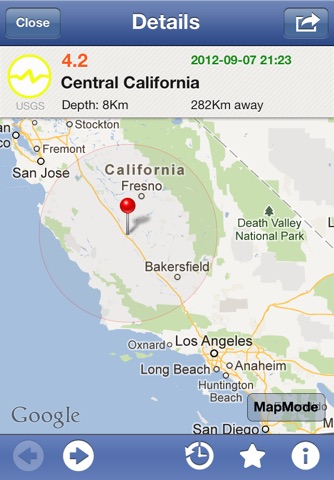 Earthquakes  - Latest & Alert screenshot 2