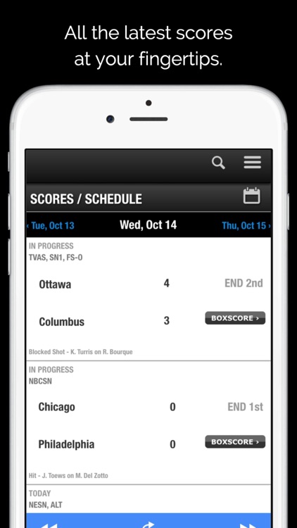 GameDay Pro Hockey Radio - Live Games, Scores, News, Highlights, Videos, Schedule, and Rankings screenshot-4