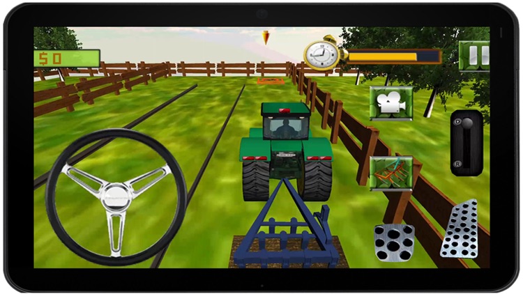Real Corn Farming Tractor trolley Simulator 3d 2016 – free crazy farmer Harvester cultivator pro driving village sim