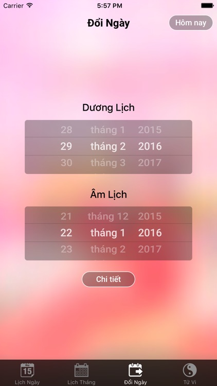 Lịch Tử Vi 2016 - Lịch Vạn Niên xem thông tin ngày, giờ hoàng đạo, tiết khí, xuất hành screenshot-3