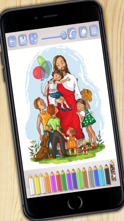 Bible coloring book to paint and color  - Premium