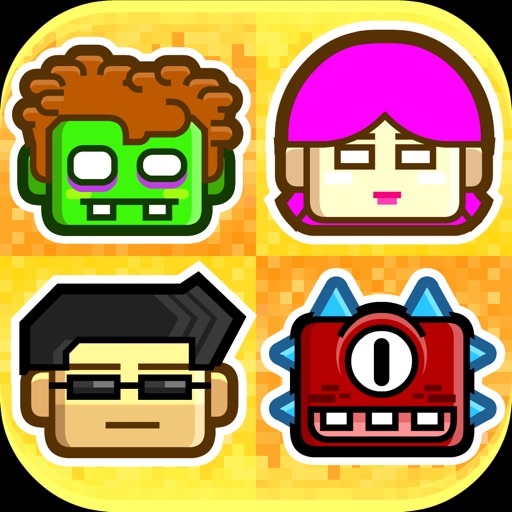 Beat the Block heads! 8-bit Pixel Survival - Multiplayer Puzzle Fighter Club Game iOS App