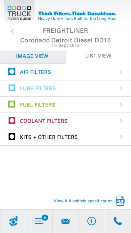 Donaldson Truck Filter Guide