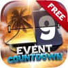 Event Countdown Fashion Wallpaper  - “ Sunny & Sunset ” Free