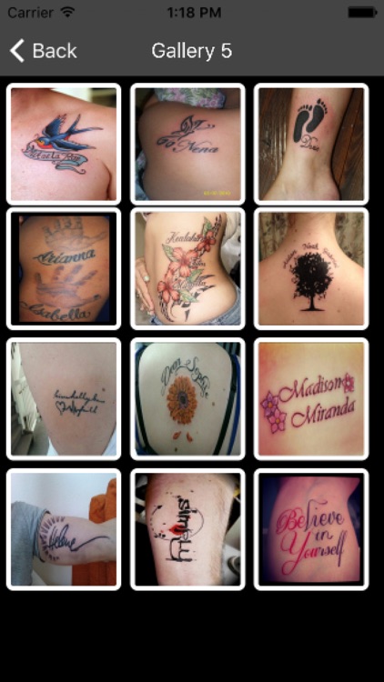 Name Tattoos