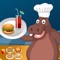 Hippo's Fast Food Restaurant - Free Game For Kids