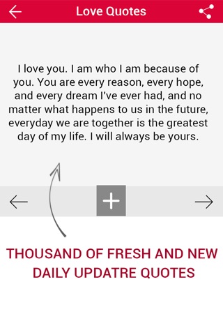 Love and Romantic Quotes 2016 screenshot 2