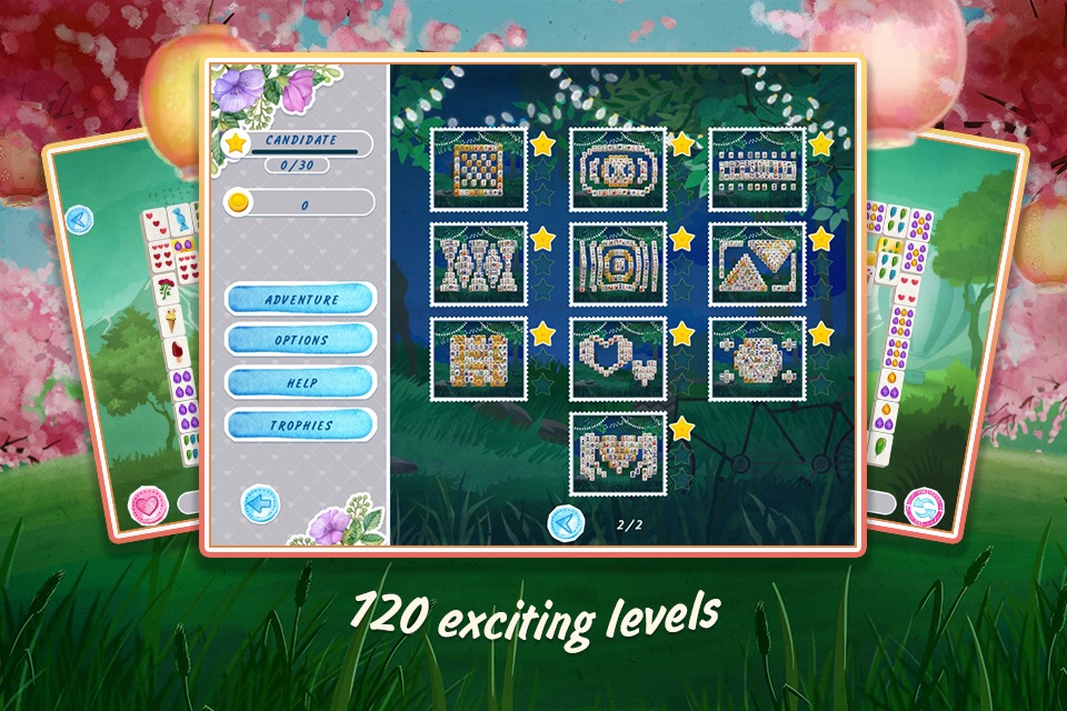 Mahjong Valentine's Day Free screenshot 3