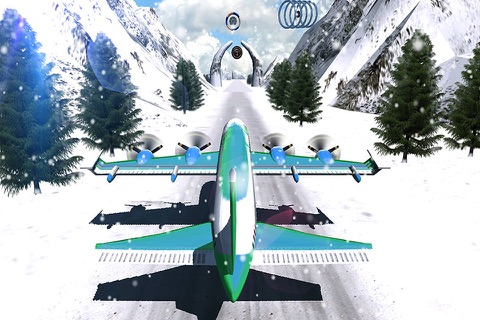 3D AirPLane Flight Sim Flying AirCraft Simulator 2 screenshot 4