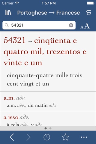 Ultralingua French-Portuguese screenshot 3