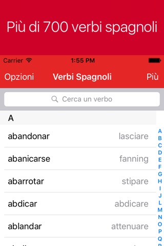 Spanish Verb Conjugator Pro screenshot 2