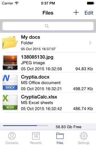 Cryptia Secure Messenger Free screenshot 4