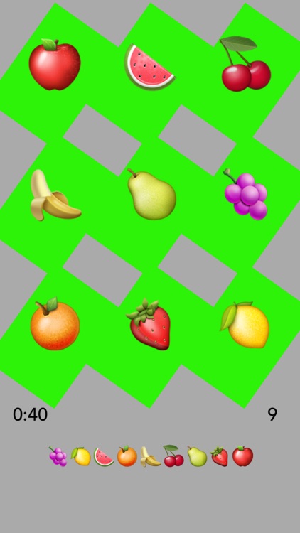 Emoji Fruit Memory - Apples, Strawberries, Lemons and More screenshot-4