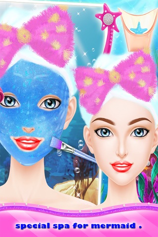 Mermaid Makeup Salon - Girls Games - Spa Dressup screenshot 4
