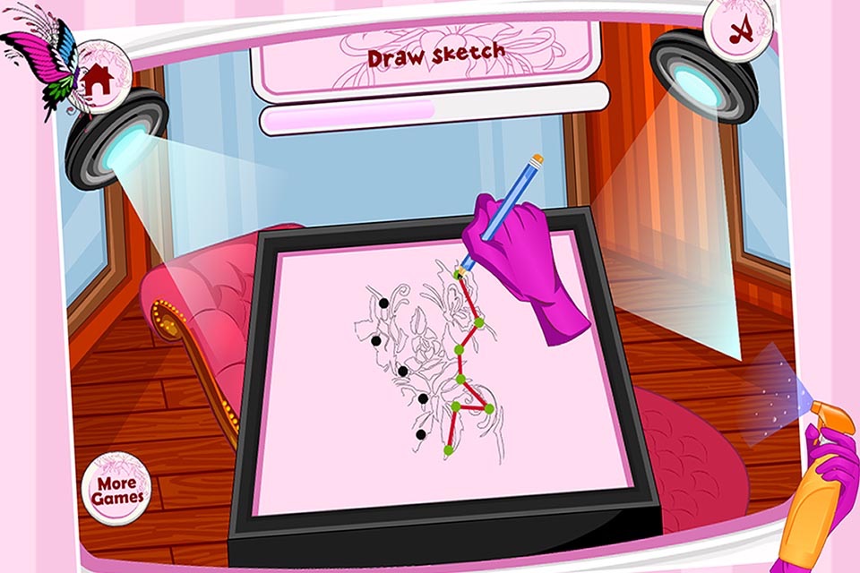 Princess Tattoo Salon ™ screenshot 2