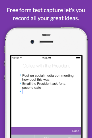 Action Items - Capture Your Ideas Effortlessly screenshot 3