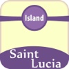 Saint Lucia Island Offline Map Guide