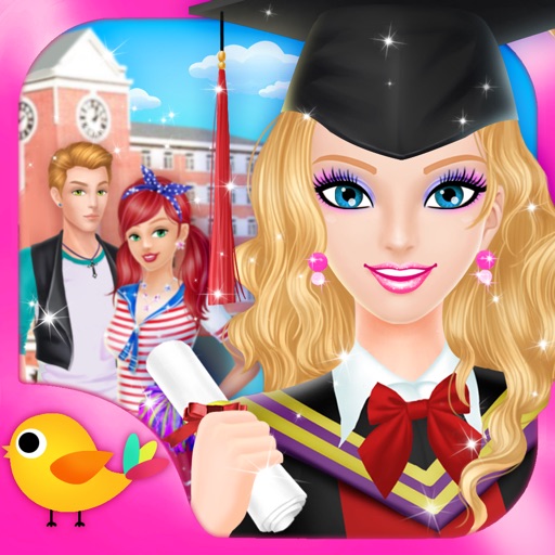 High School Salon - Girls Makeup, Dressup and Makeover Games iOS App