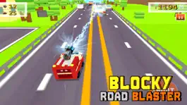 Game screenshot Blocky Road Blaster - 3D ( Fun Race & Shoot Game ) apk