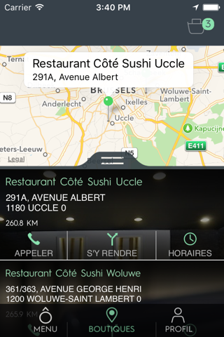 Côté Sushi Belgique screenshot 4