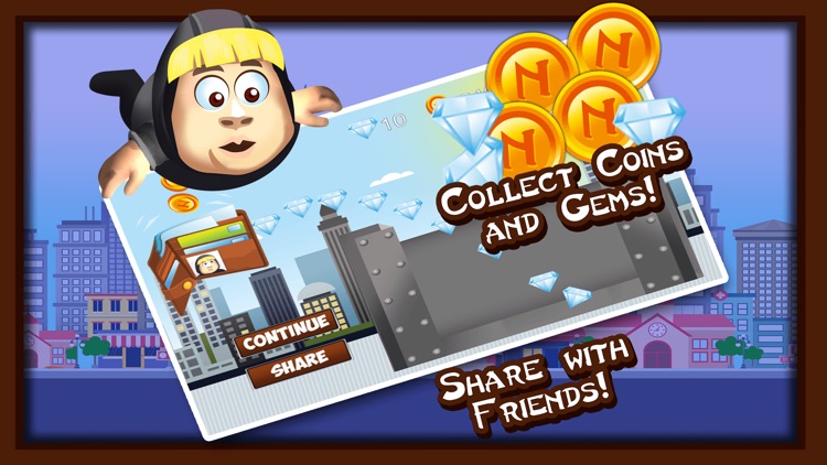 Chubby Ninja - Bouncing Boy screenshot-3